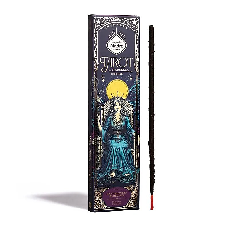 Sagrada Madre Naturlig rökelse Tarot de Marsella Frankincense & Sandelträd