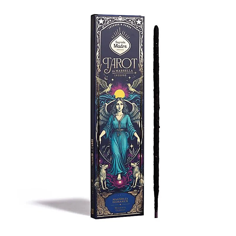 Sagrada Madre Naturlig rökelse Tarot de Marsella Frankincense & Magnolia 
