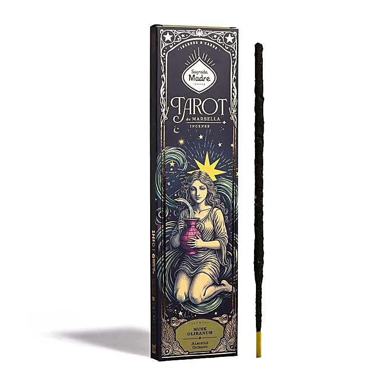 Sagrada Madre Naturlig rökelse Tarot de Marsella Frankincense & Musk 