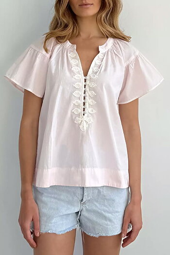 Rose And Rose - Clematis Top Shell Pink