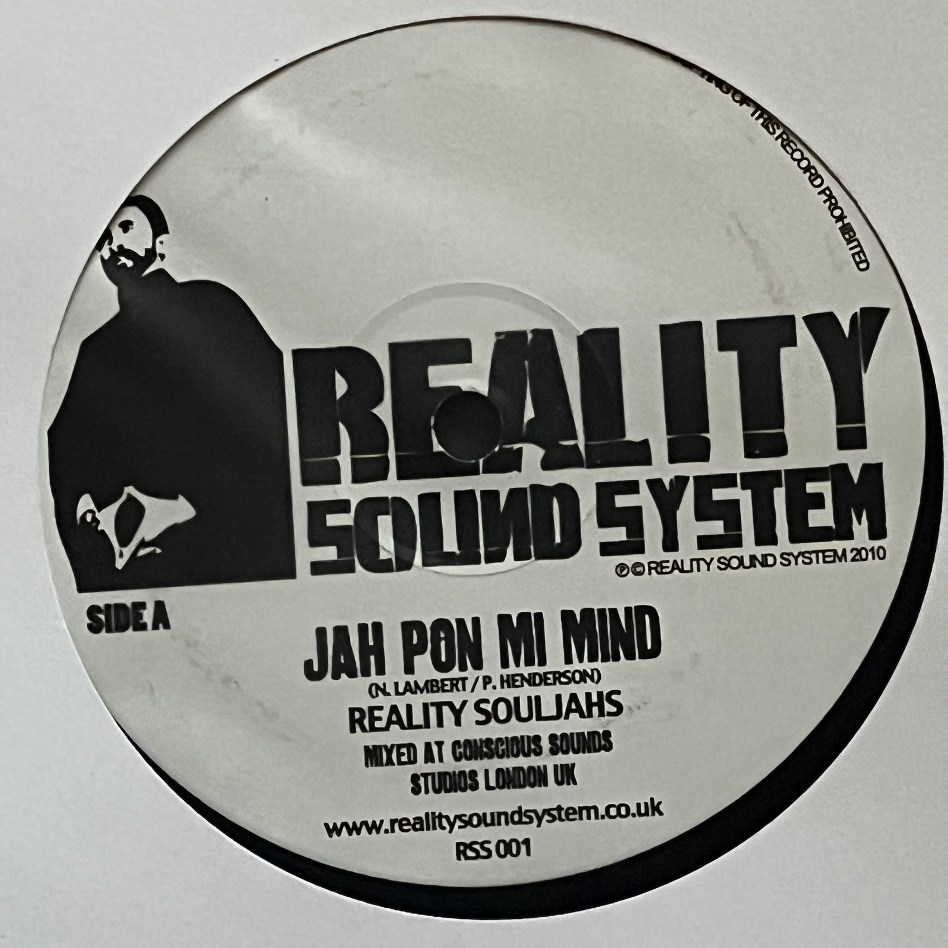 Reality Souljahs – Jah Pon Mi Mind/War And Peace