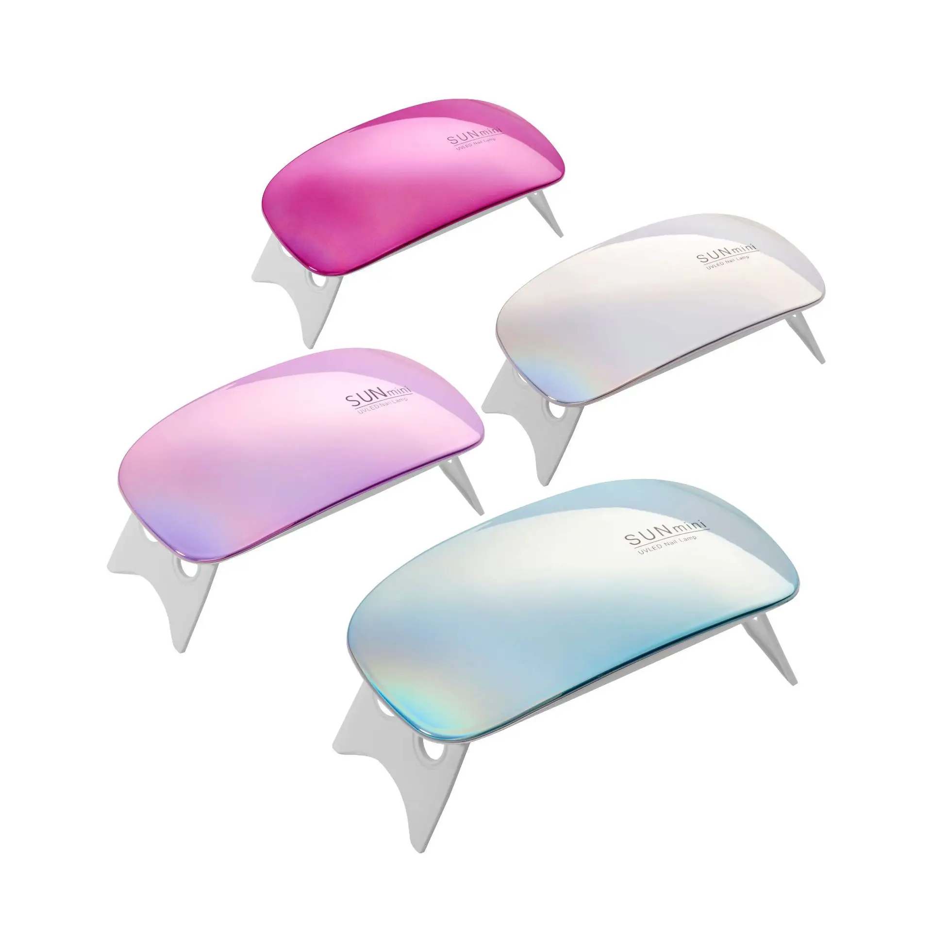 Mini UV LED nagellampa för gellack 6W - 4
