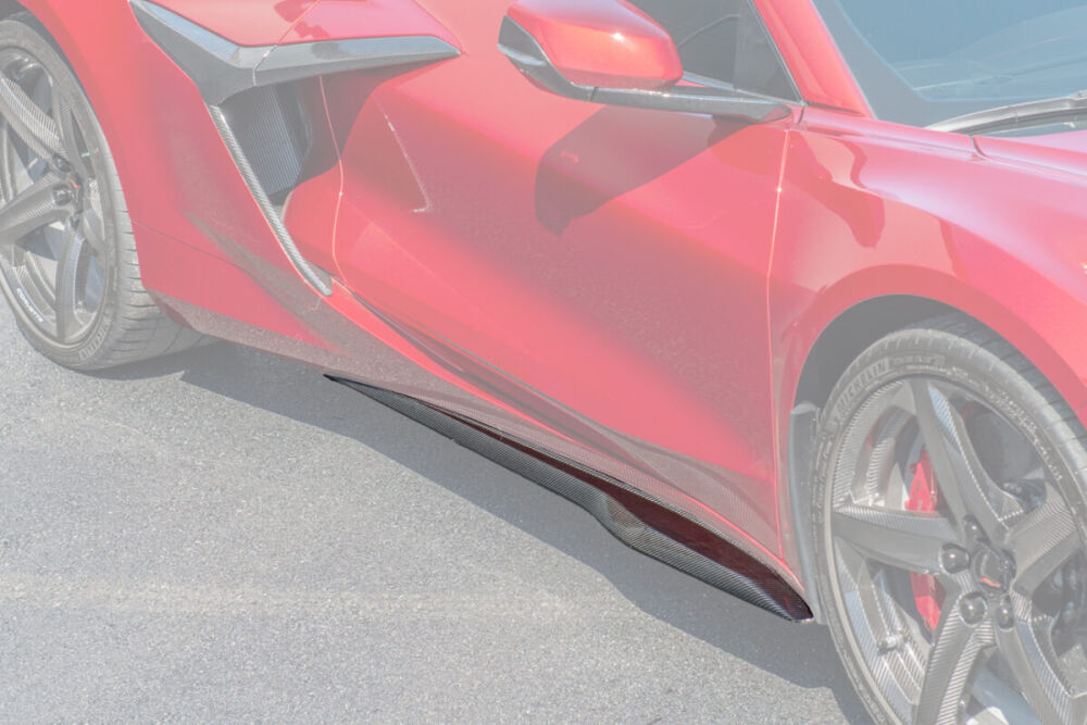 Side Skirts – Carbon (CHEVROLET CORVETTE C8 2023-2026 Z06) - 3