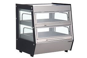 Refrigerated display with self-service
