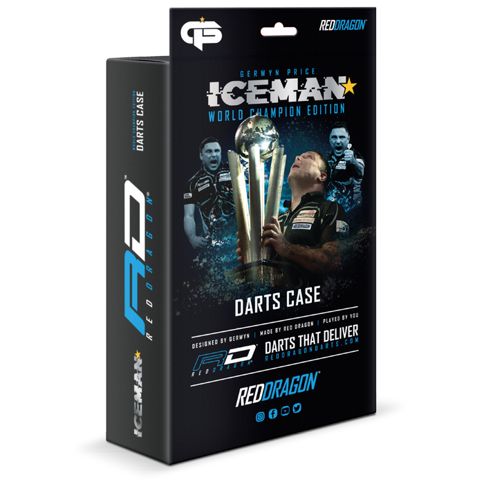 Red Dragon Gerwyn "Iceman" Price World Champion Edition Darts Case - 5