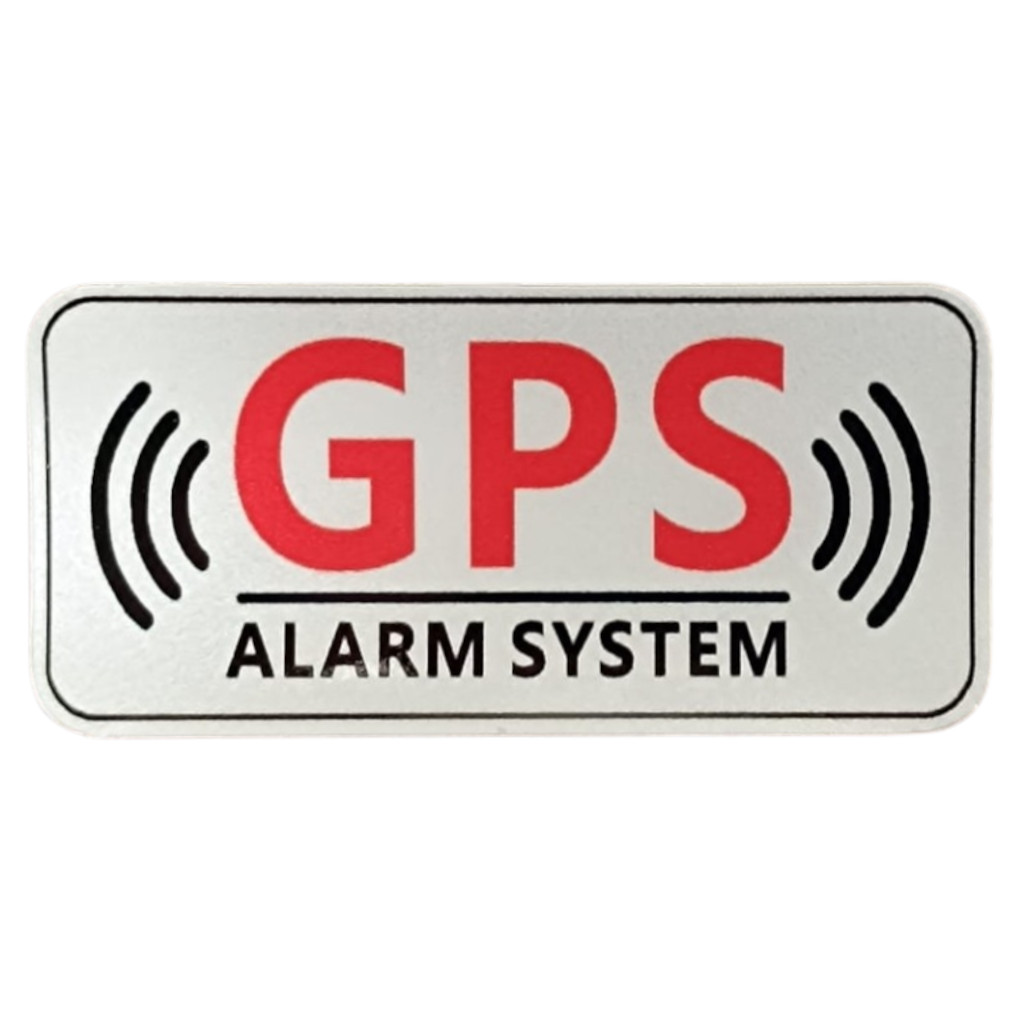 Liten dekal - GPS Alarm System