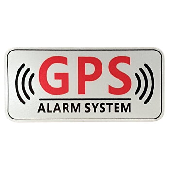 Liten dekal - GPS Alarm System