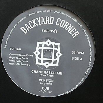 Dixie Peach/Patrixx Matics – Chant Rastafari/Ariginal Rastaman