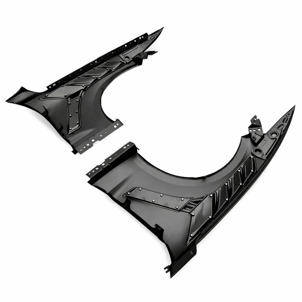 Aluminiumskärmar – GTD Style – Komplett Set - 8
