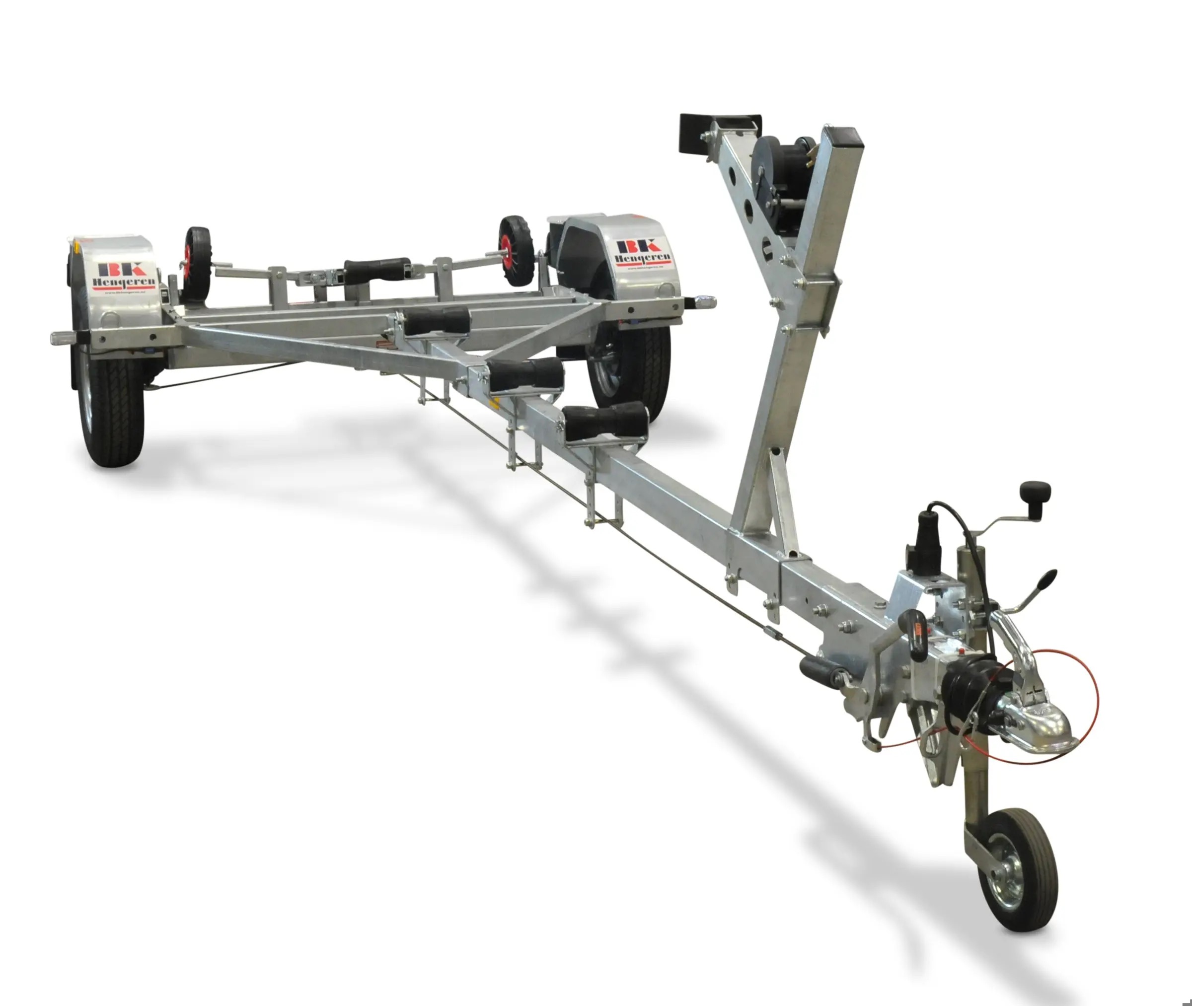 18-fots  - 800 kg = Båttrailer BK P0818T