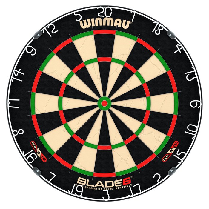 Winmau Blade 6 Dartboard + PDC Surround Set - 5