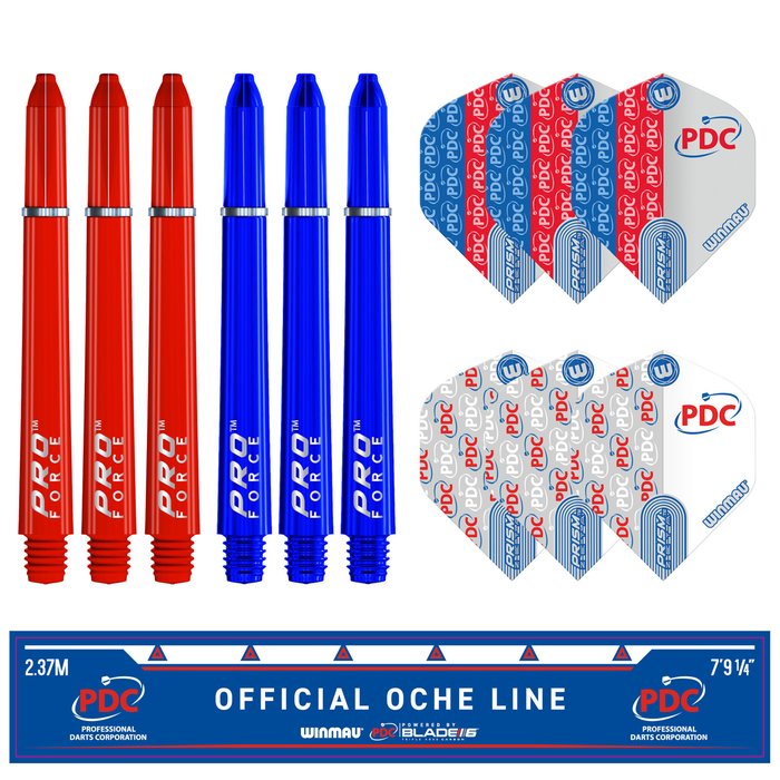 Winmau Blade 6 Dartboard + PDC Surround Set - 3