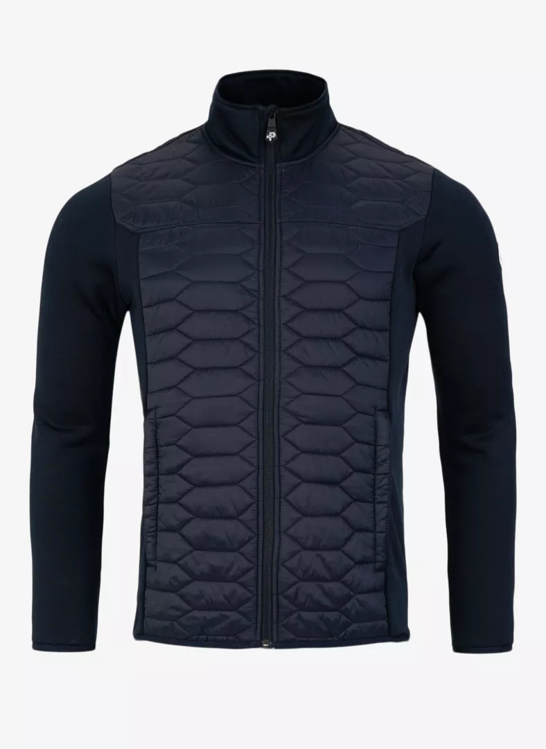 PELLE P LEVO QUILTED ZIP
