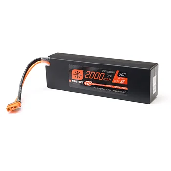 Spektrum SPMX203S30H2 11.1V 2000mAh 3S 30C Smart G2 LiPo Battery: IC2