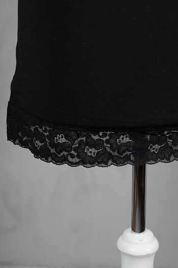 Cream - Camille Long Top Black