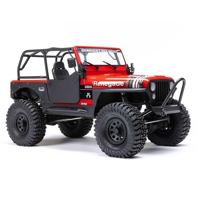 AXIAL 1/10 Axial SCX10 III Jeep CJ-7 Red - 19