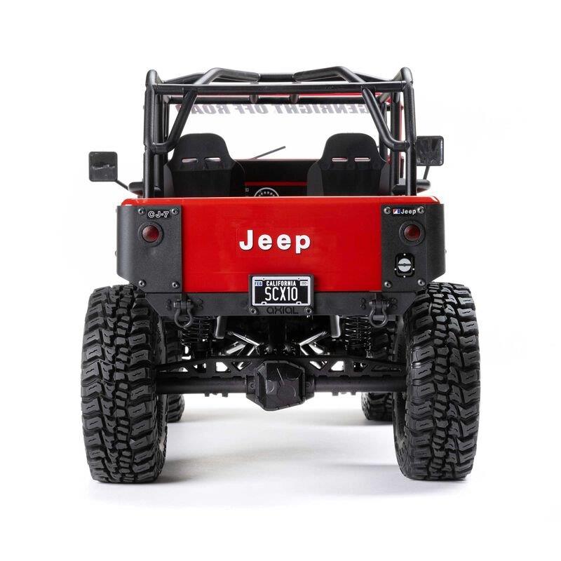 AXIAL 1/10 Axial SCX10 III Jeep CJ-7 Red - 15