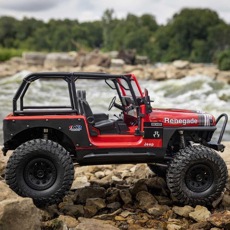 AXIAL 1/10 Axial SCX10 III Jeep CJ-7 Red - 5