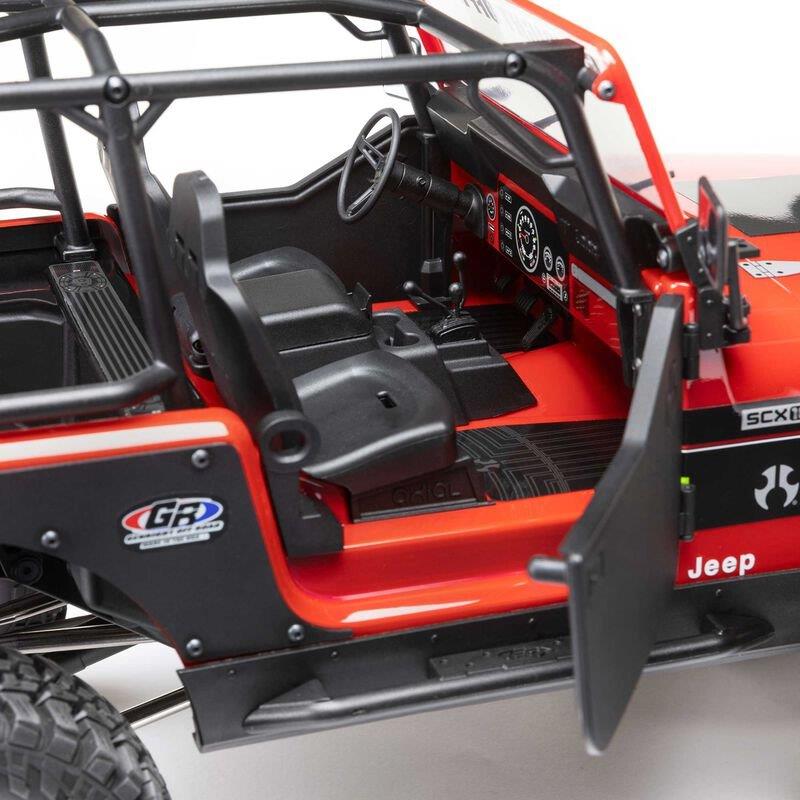 AXIAL 1/10 Axial SCX10 III Jeep CJ-7 Red - 23