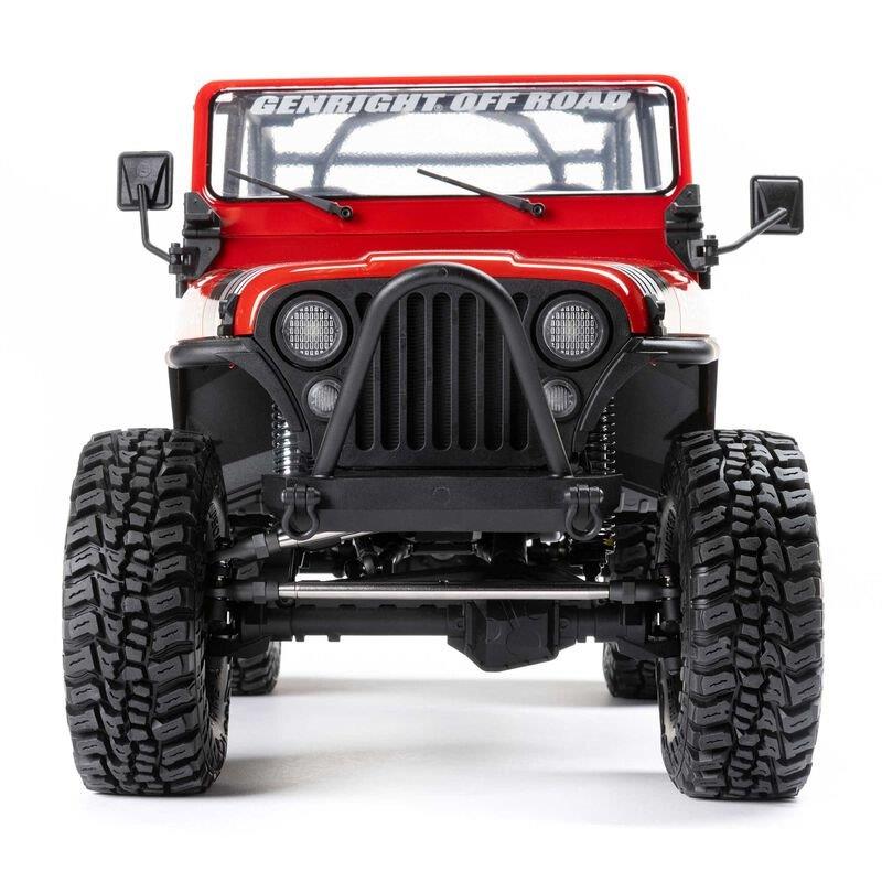 AXIAL 1/10 Axial SCX10 III Jeep CJ-7 Red - 14