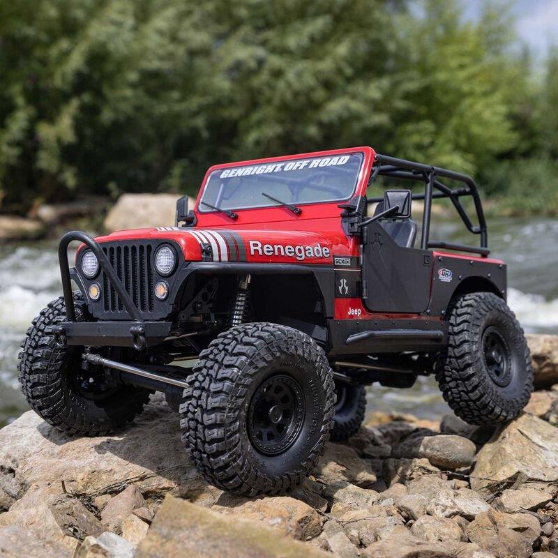 AXIAL 1/10 Axial SCX10 III Jeep CJ-7 Red - 10