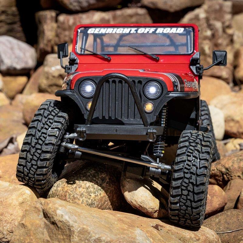 AXIAL 1/10 Axial SCX10 III Jeep CJ-7 Red - 6