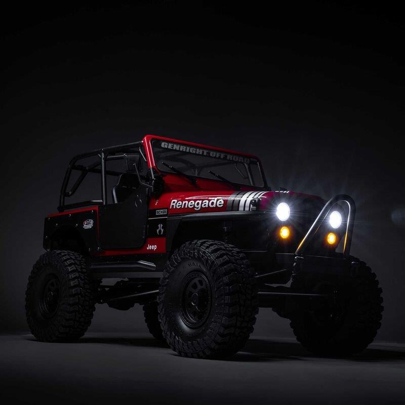 AXIAL 1/10 Axial SCX10 III Jeep CJ-7 Red - 20
