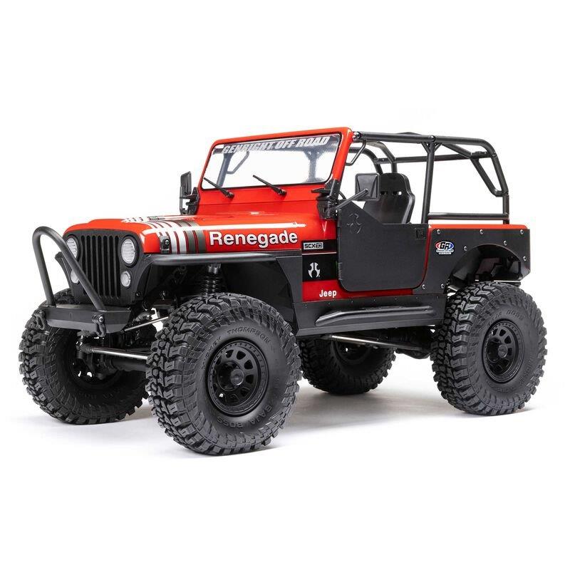 AXIAL 1/10 Axial SCX10 III Jeep CJ-7 Red - 12