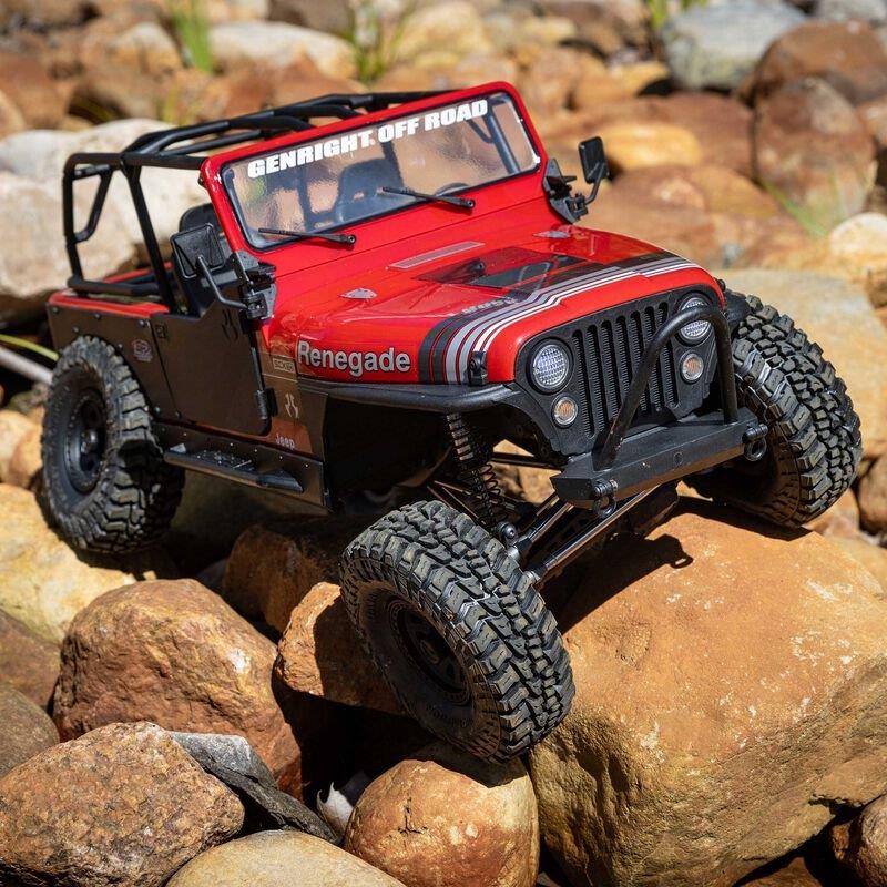 AXIAL 1/10 Axial SCX10 III Jeep CJ-7 Red - 4