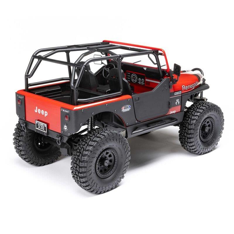 AXIAL 1/10 Axial SCX10 III Jeep CJ-7 Red - 13