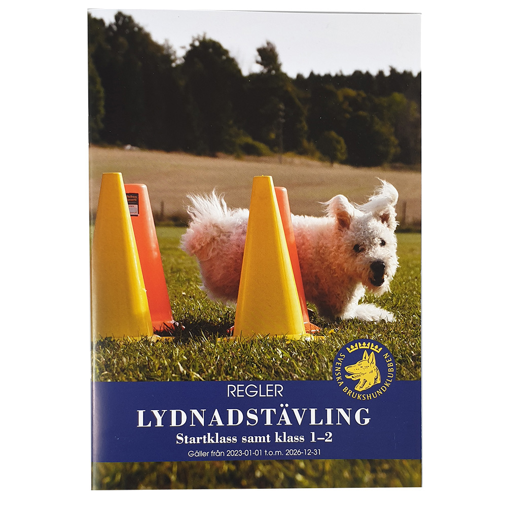Regler Lydnadstävling startklass samt klass 1 till 2