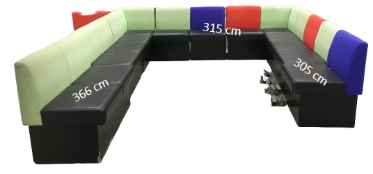 Stor modulsoffa  (Smutsig)