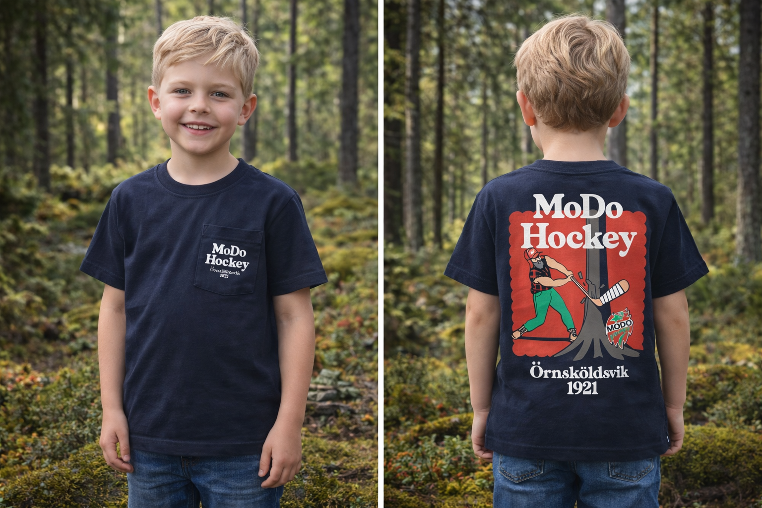 MoDo Lumberjack T-shirt - Kids