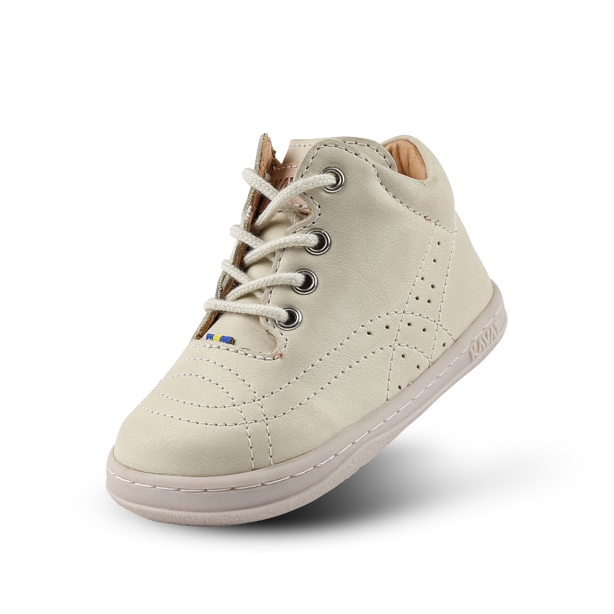 Kavat Barnskor Edsbro Barefoot Off White  - 4