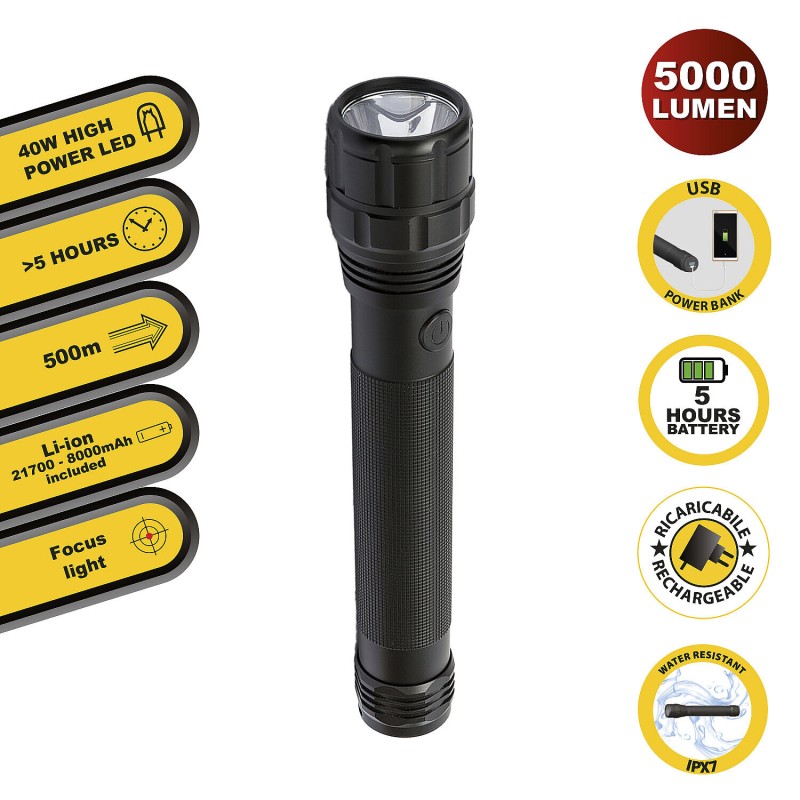 Velamp STAK stavlampa 5000LM  - 4