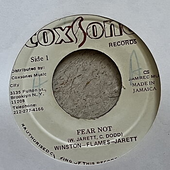 Winston - Flames - Jarett/Winston Flames & Sound Demension – Fear Not/Fear Not Version