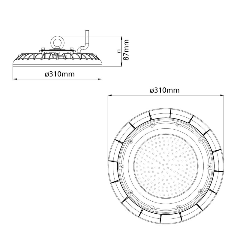 Velamp LED-armatur 15000LM - 5