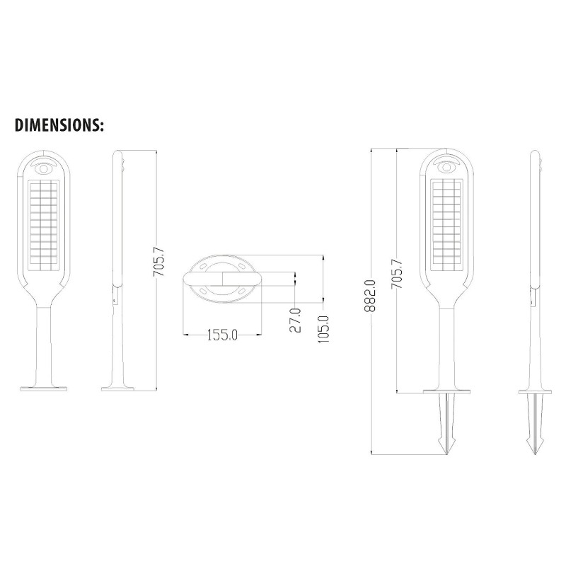 Velamp Solcell 400LM - 5