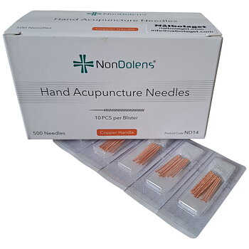Kosmetisk  hand- och fotakupunkturnål 0,18x7 mm 500 st/ask