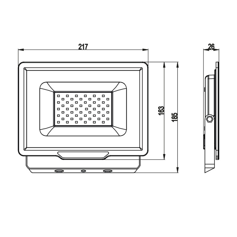 VELAMP Strålkastare 4250LM/50W - Utan förpackning - 5