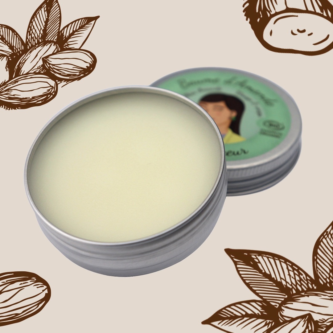 Ekologiskt Mandelbalsam – Hudbalsam med Sötmandelolja & Sheasmör | Oléanat 30 ml - 3