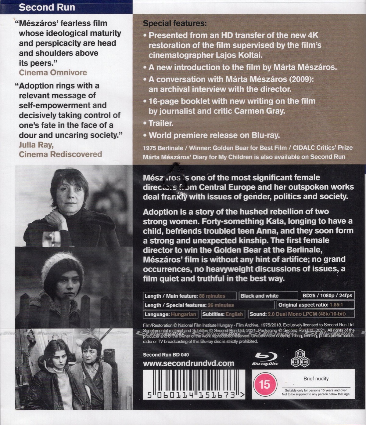 Adoption (ej svensk text) (Blu-ray) - 2