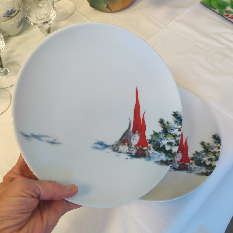 Åsas Tomtebod assietter från Fyrklövern 