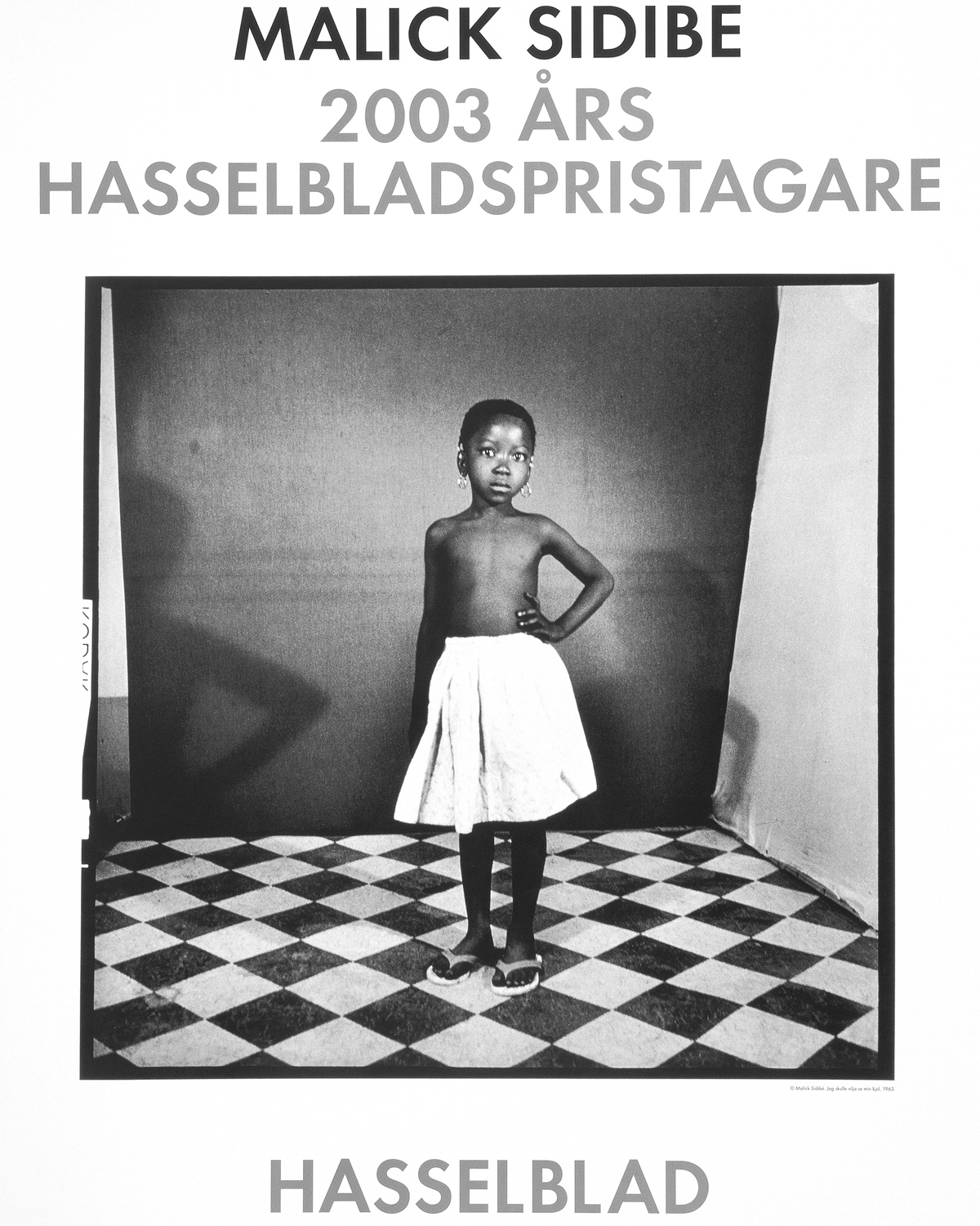 Utställningsaffisch, Malik Sidibé 