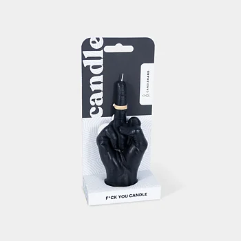 Candle Hand - F*ck You, small black