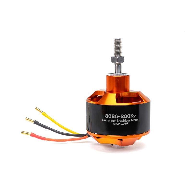 Spektrum Avian Brushless Outrunner Motor, 8086-200Kv 24-Pole (40cc) - 4