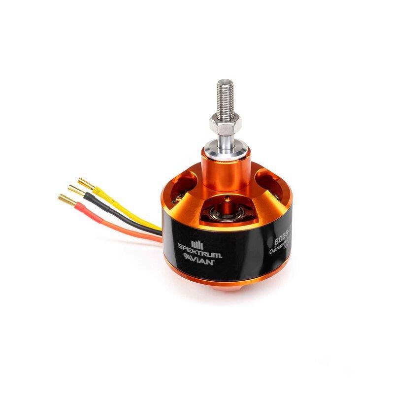 Spektrum Avian Brushless Outrunner Motor, 8086-200Kv 24-Pole (40cc) - 2