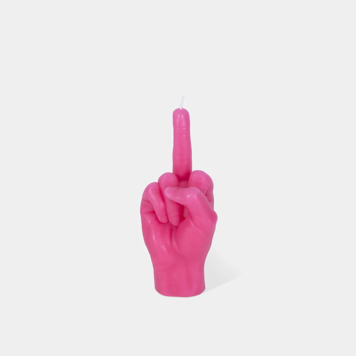 Candle Hand - F*ck You, small pink