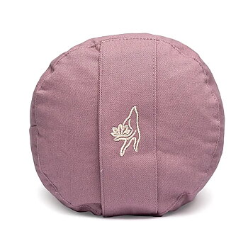 Meditationsbolster ekologisk bomull (OCS) Lila