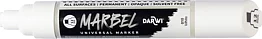 Marbel Universal Marker Chisel Large Tip 12mm White N°010